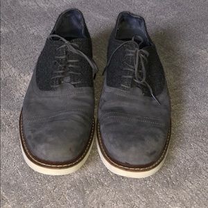 Cole Haan leather/wool shoes